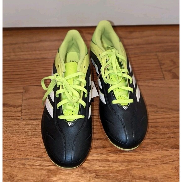 Y2K Adidas Copa Pure 3 Club Soccer Cleats Volt Black Futbol JR2896 NWOB Size 7.5